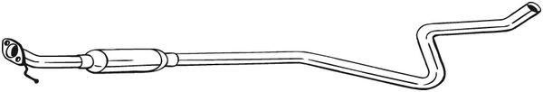BOSAL Mittelschalldämpfer