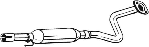 BOSAL Mittelschalldämpfer