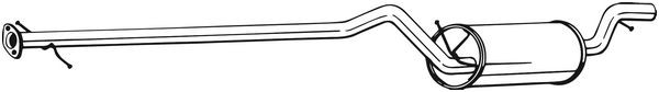 BOSAL Mittelschalldämpfer