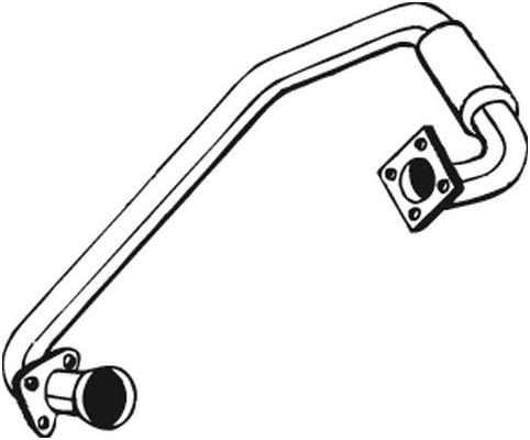 BOSAL Abgasrohr