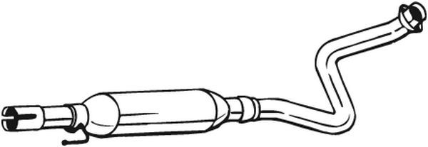 BOSAL Mittelschalldämpfer