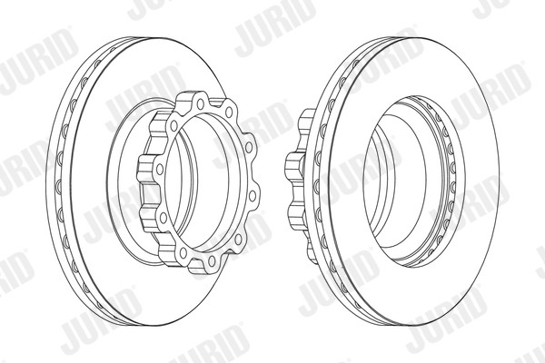 JURID Bremsscheibe