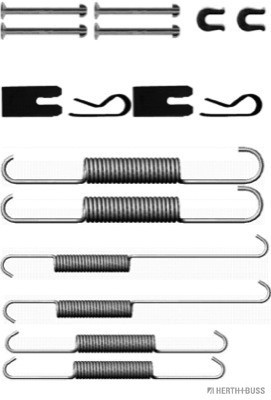 HERTH+BUSS JAKOPARTS Zubehörsatz, Bremsbacken