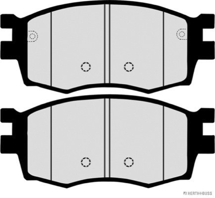 HERTH+BUSS JAKOPARTS Bremsbelagsatz, Scheibenbremse
