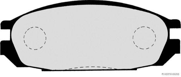 HERTH+BUSS JAKOPARTS Bremsbelagsatz, Scheibenbremse