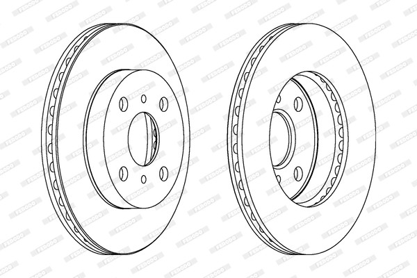 FERODO Bremsscheibe