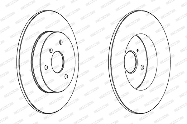 FERODO Bremsscheibe
