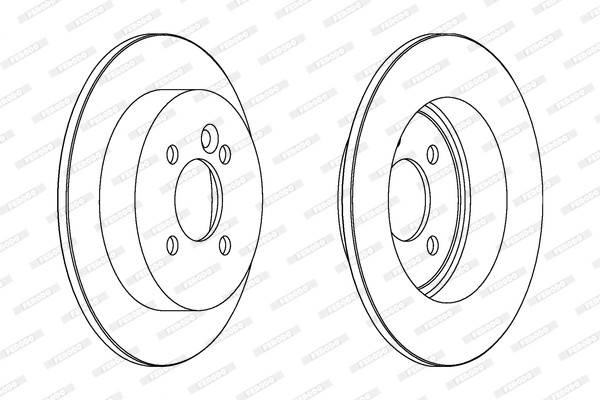 FERODO Bremsscheibe