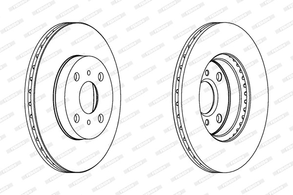 FERODO Bremsscheibe