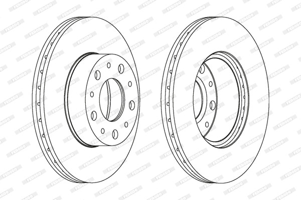 FERODO Bremsscheibe
