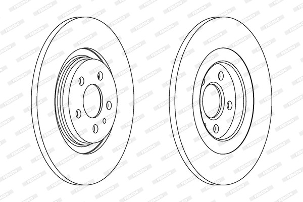 FERODO Bremsscheibe