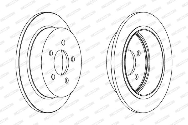FERODO Bremsscheibe