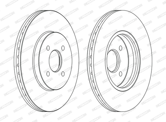 FERODO Bremsscheibe