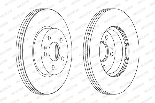 FERODO Bremsscheibe