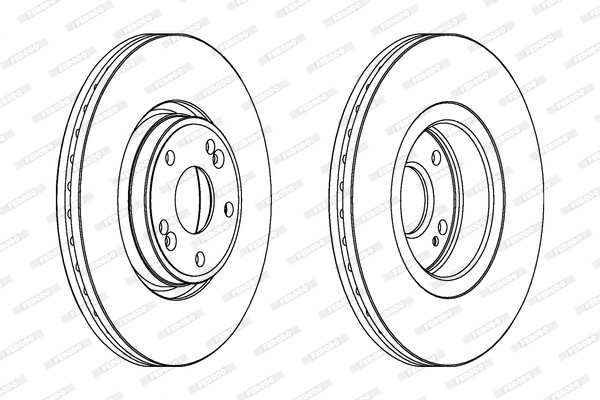 FERODO Bremsscheibe