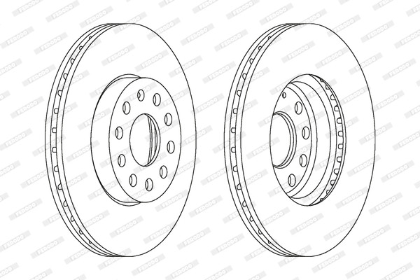 FERODO Bremsscheibe