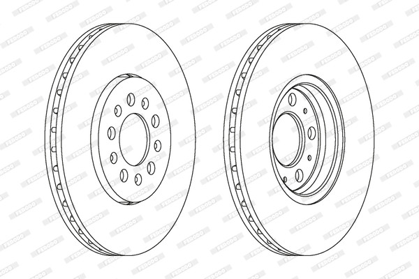FERODO Bremsscheibe