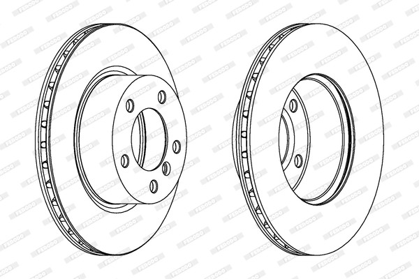 FERODO Bremsscheibe