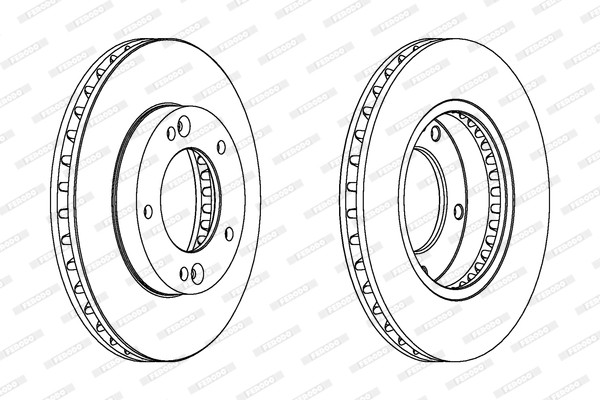 FERODO Bremsscheibe