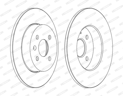 FERODO Bremsscheibe