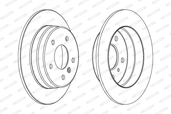 FERODO Bremsscheibe