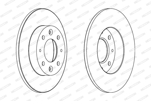 FERODO Bremsscheibe