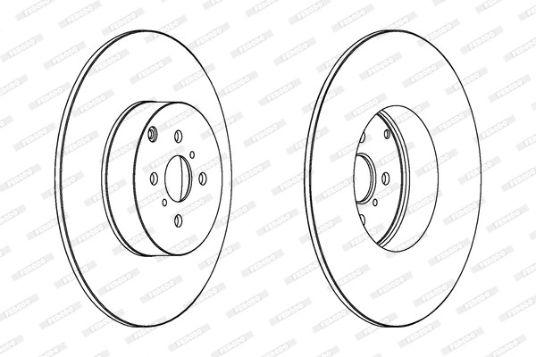 FERODO Bremsscheibe