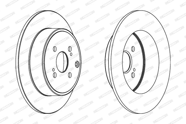 FERODO Bremsscheibe