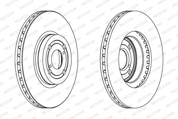 FERODO Bremsscheibe