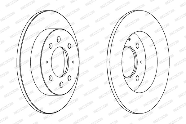 FERODO Bremsscheibe
