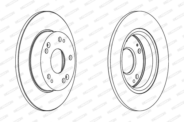 FERODO Bremsscheibe
