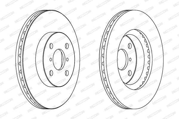 FERODO Bremsscheibe