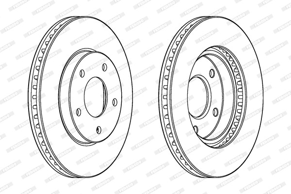 FERODO Bremsscheibe