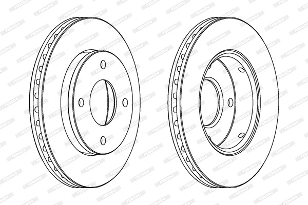 FERODO Bremsscheibe