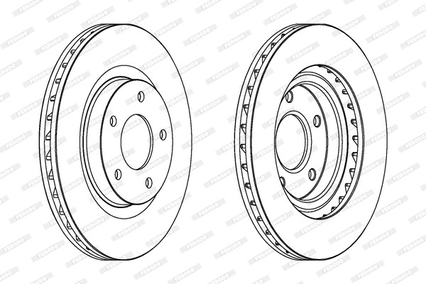 FERODO Bremsscheibe