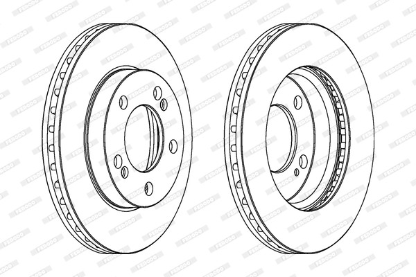 FERODO Bremsscheibe