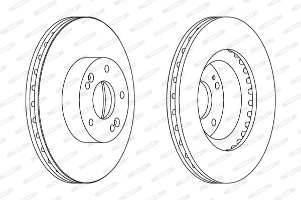 FERODO Bremsscheibe