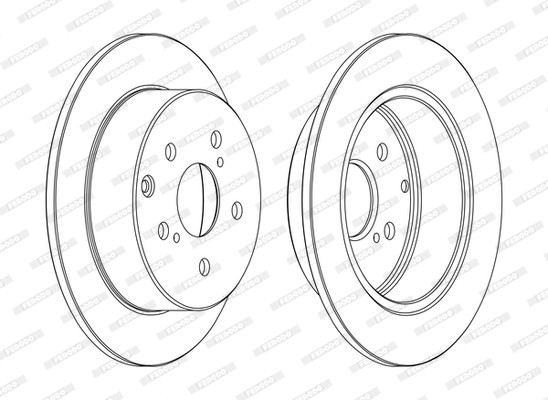 FERODO Bremsscheibe