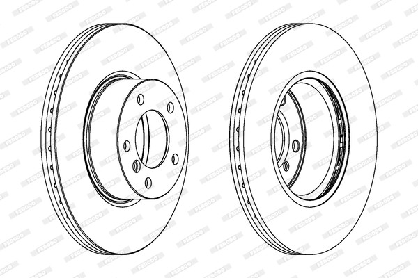FERODO Bremsscheibe