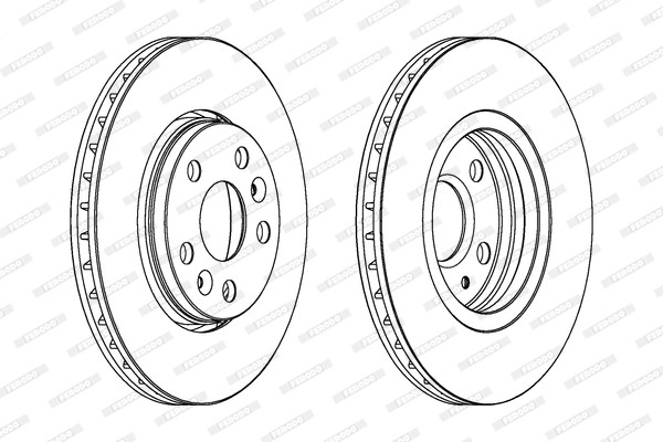 FERODO Bremsscheibe