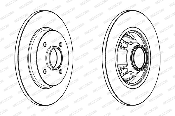 FERODO Bremsscheibe