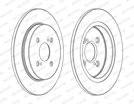 FERODO Bremsscheibe