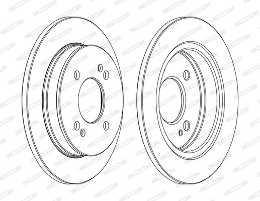 FERODO Bremsscheibe