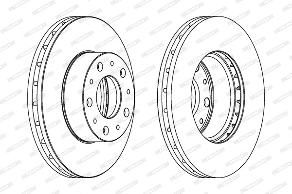 FERODO Bremsscheibe