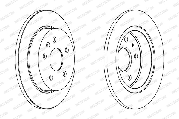 FERODO Bremsscheibe