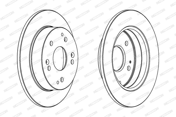 FERODO Bremsscheibe