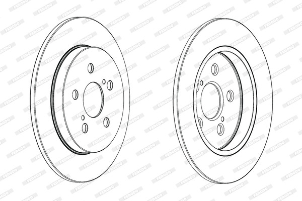 FERODO Bremsscheibe