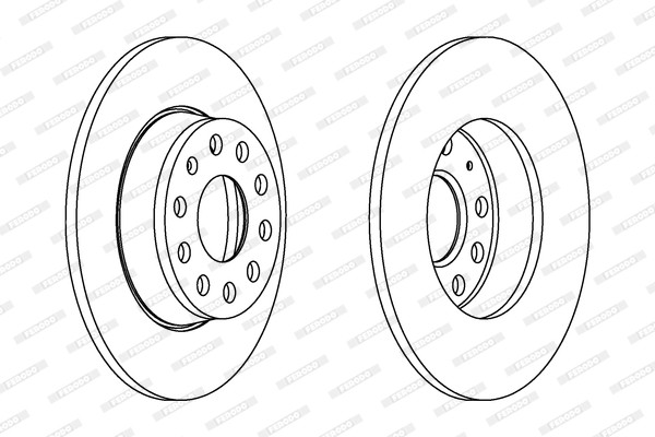 FERODO Bremsscheibe