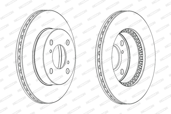 FERODO Bremsscheibe