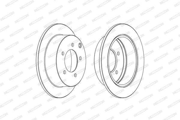 FERODO Bremsscheibe